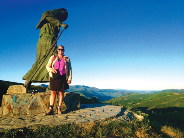 Author Jennifer Johnson on the Camino de Santiago