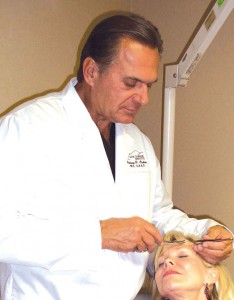Dr. Ordon addresses a facial scar removal procedure. 