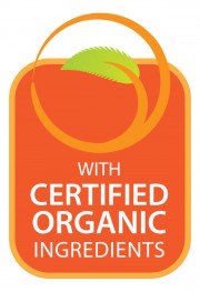 certified organic ingredients