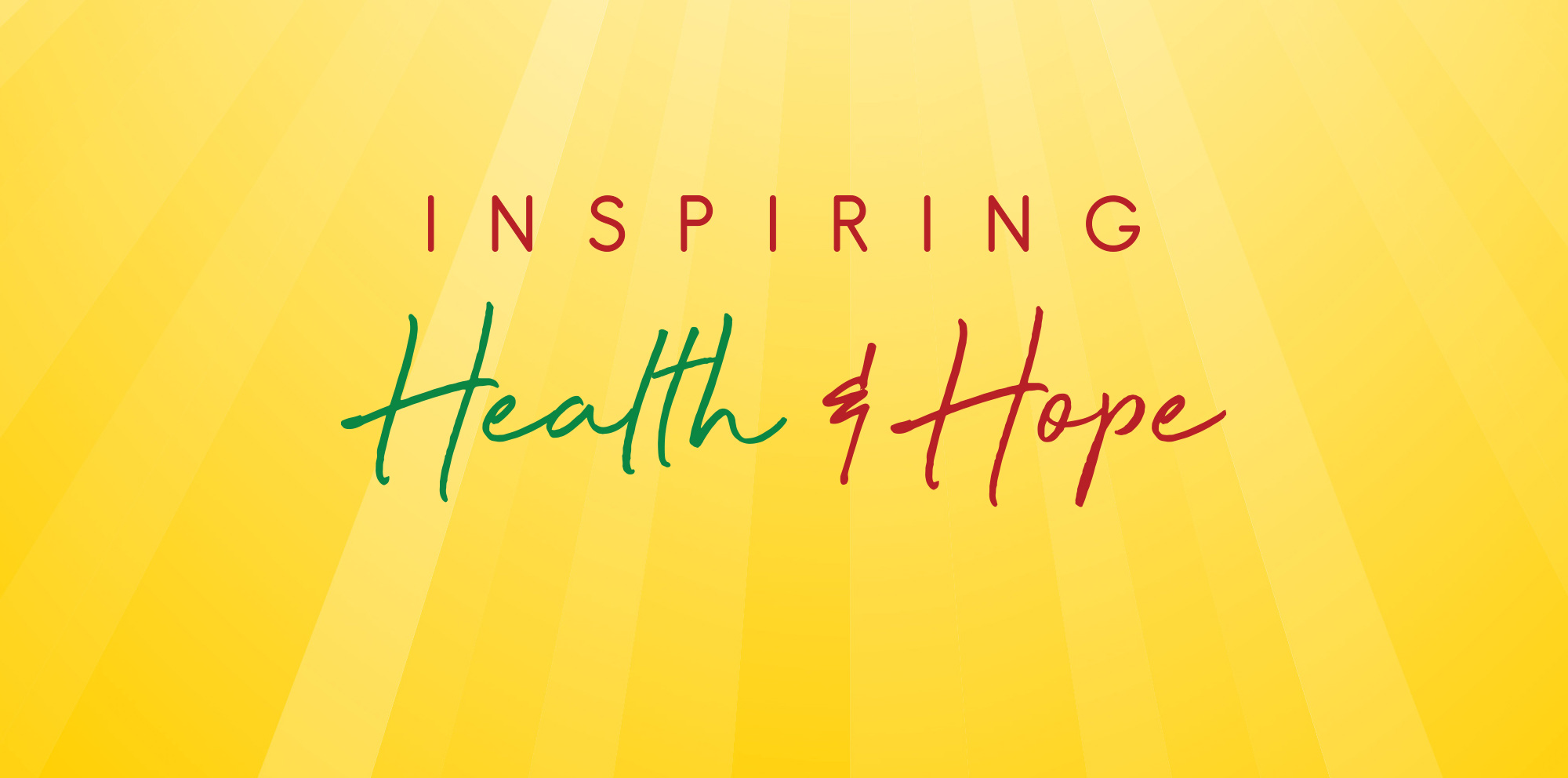 inspiring health & hope