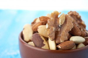 Mixed nuts are a perfect smart fat snack