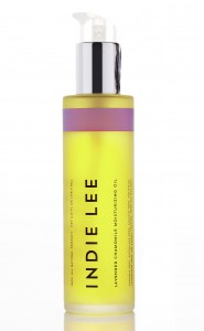 Indie Lee’s lavender and chamomile body oil contains natural ingredients that can help relieve problem skin.